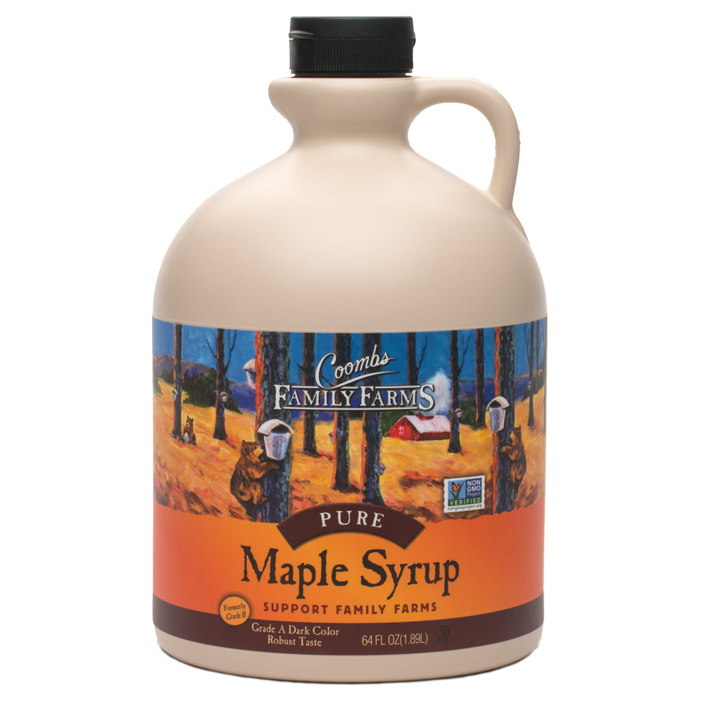 Кленовый сироп. Pure Maple Syrup in a can. Amber Rich. Л грейд сироп.