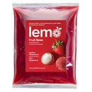 Основа для лимонаду та чаю (фруктове пюре) Lemo Полуниця-Лічі 1 кг