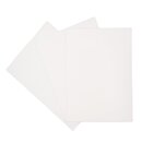 Пищевая вафельная бумага U NIC Белая А4 10 шт, Цвет: Белый