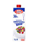 Вершки Smietanka Mlekovita 36%, Шт/уп: 1
