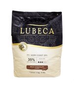 Молочний шоколад  Lubeca IVORY COAST 35%, Вага: 1 кг