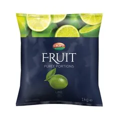 Заморожене пюре Crop's Лайм порційне 1 кг