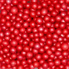 Сахарные шарики Barbara Luijckx красные Софт, Вес: 200 г