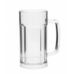 Пивной бокал с ручкой поликарбонат, 580 мл