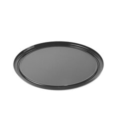 Блюдо для викладки кругле полікарбонат 38.5 см чорне