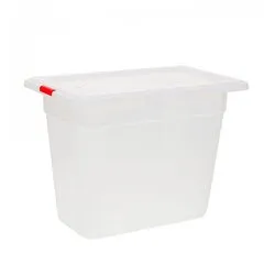 Контейнер для зберігання з кришкою поліпропілен 1/4 200 мм 4,5 л