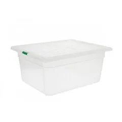 Контейнер для зберігання з кришкою поліпропілен 1/2 150 мм 8 л