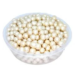 Хрумкі перламутрові кульки 5-7мм покриті шоколадом SMET 200 г