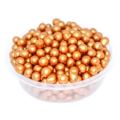 Хрумкі мідні кульки 5-7мм покриті шоколадом SMET 200 г