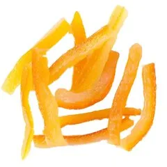 Цедра апельсина у вигляді палички 60х5х6мм (без цукру) 10 кг