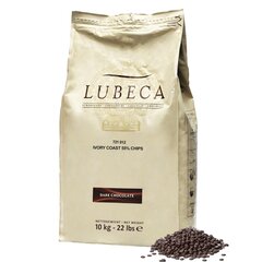 Шоколад чорний Lubeca IVORY COAST 55%, Вага: 1 кг