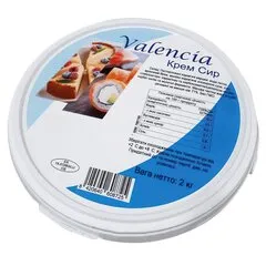 Крем-сир Valencia 71% 2 кг