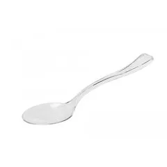 Міні ложечка пластикова 100 мм 250 шт в уп.