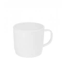 Чашка з полікарбонату біла 230 мл