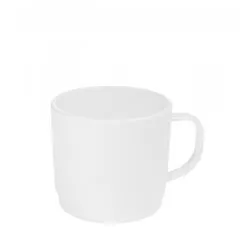 Чашка из поликарбоната белая 230 мл