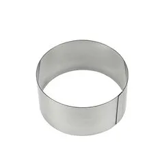 Форма круглая из нержавеющей стали, Диаметр: 12