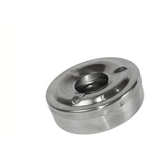 Попільничка з кришкою з нержавіючої сталі 11 см