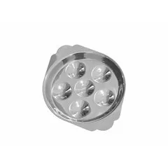 Блюдо для равликів на 6 штук з нержавіючої сталі