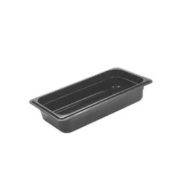 Гастроемкость из полипропилена 1/3 65 мм черная