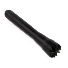 Мадлер пластиковий Сніжинка чорний 21 см