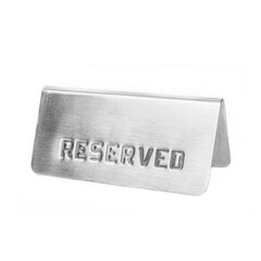 Табличка настільна RESERVED