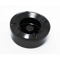 Пепельница ветрозащитная с крышкой One Chef из меламина 10.5×4.5 см, черная