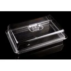 Подставка для торта с крышкой акрил 32×22.5×9 см