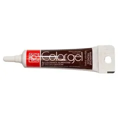 Коричневый гелевый краситель Colorgel Modecor MARRONE TRONCO, Вес: 20 г