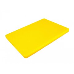 Дошка обробна двостороння LDPE 400×300×20 мм жовта, Колір: Жовтий