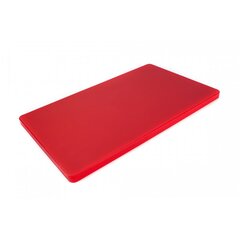 Двусторонняя разделочная доска LDPE, 500×300×20 мм, красная, Цвет: Красный