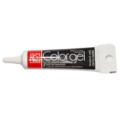 Черный гелевый краситель Colorgel Modecor NERO FLUO, Вес: 20 г