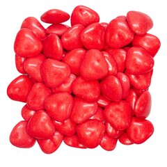 Драже з молочного шоколаду червоні серця Amarischia, Вага: 200 г