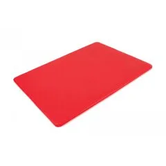 Двусторонняя разделочная доска LDPE, 400×300×10 мм, красная, Цвет: Красный