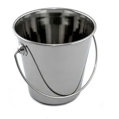 Міні-відерце з ручкою з нержавіючої сталі 550 мл 10 см