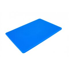 Двусторонняя разделочная доска LDPE, 400×300×10 мм, синяя, Цвет: Синий