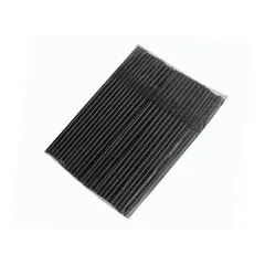 Трубочка паперова з гофрою чорна 6&times;200 мм 100 шт