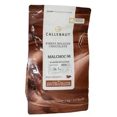Молочный шоколад с заменителем сахара Callebaut Malchoc-M 1 кг