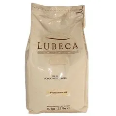 Білий шоколад Lubeca WEISSE 33%, Вага: 1 кг
