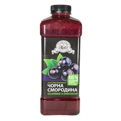 Пастеризоване пюре Fruity Land Чорна смородина 1 кг