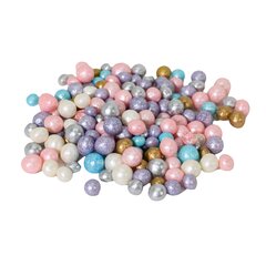 Рисові кульки 5 мм глазуровані мікс пастель 200 г