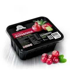 Заморожене пюре Fruity Land Журавлина 1 кг