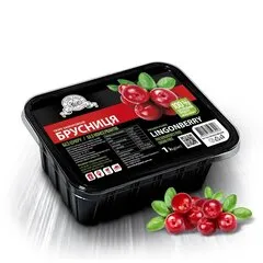 Заморожене пюре Fruity Land Брусниця 1 кг
