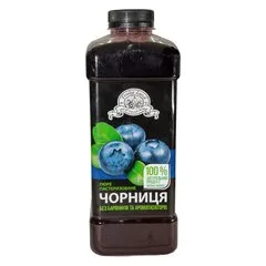 Пастеризоване пюре Fruity Land Чорниця 1 кг