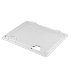 Крышка откидная из поликарбоната 1/2 прозрачная