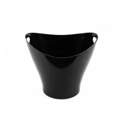 Ведро для льда из поликарбоната черное 6 л