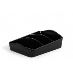 Подставка под чайный пакетик черная 13х10х4 см