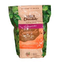 Молочний шоколад зі смаком карамелі Luker Chocolate CARAMELO 33% 2.5 кг