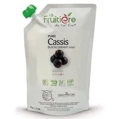 Пастеризованное пюре La Fruiti&egrave;re Черная смородина 1 кг