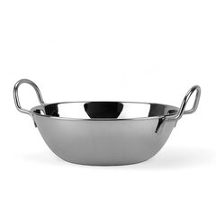 Миска с ручками из нержавеющей стали 1,2л 18,5см