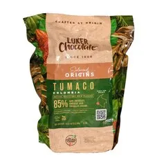 Екстра чорний шоколад Luker Chocolate TUMACO 85%, Вага: 500 г
